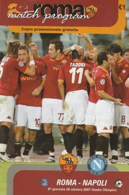 AS Roma v Napoli  20-Oct-2007