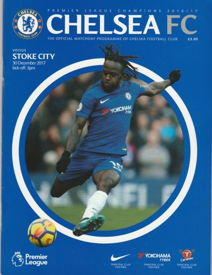 Chelsea v Stoke City  30-Dec-2017