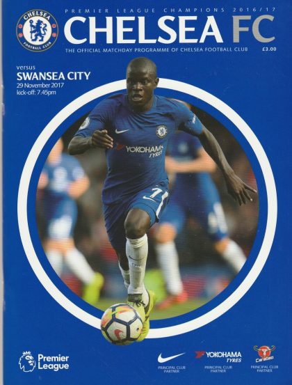 Chelsea v Swansea City  29-Nov-2017