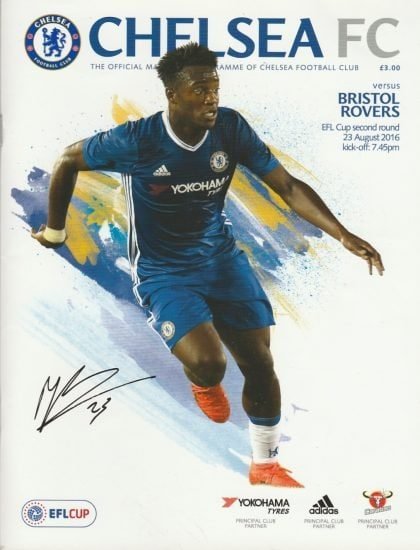 Chelsea v Bristol Rovers  23-Aug-2016