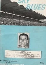 Coventry City v Crystal Palace  18-Sep-1965