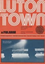Luton Town v Fulham  26-Dec-1973