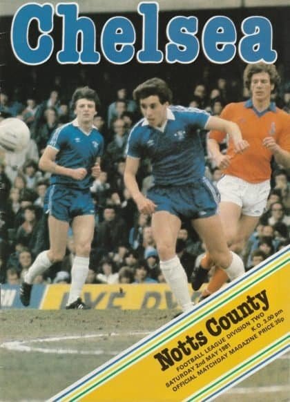 Chelsea v Notts County 02-May-1981