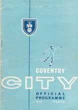 Coventry City v Leyton Orient  07-Nov-1964