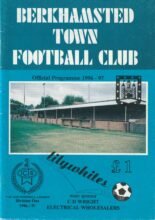 Berkhamsted Town v Chesham United 16-Nov-1996