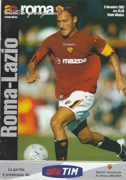 AS Roma v Lazio   09-Nov-2003