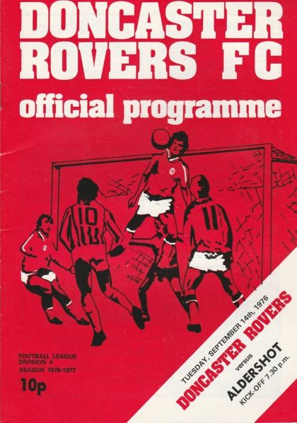 Doncaster Rovers v Aldershot 14-Sep-1976