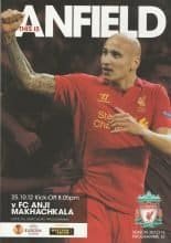 Liverpool v FC Anji Makhachkala 25-Oct-2012