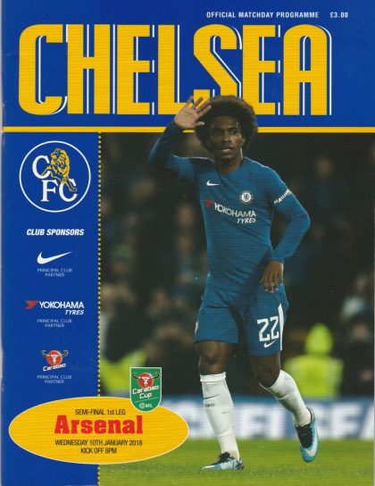 Chelsea v Arsenal 10-Jan-2018