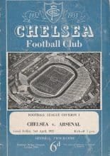 Chelsea v Arsenal 03-Apr-1953