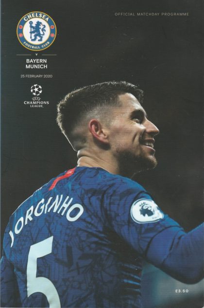 Chelsea v Bayern Munich  25-Feb-2020