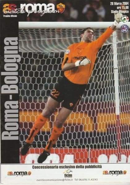 AS Roma v Bologna   28-Mar-2004