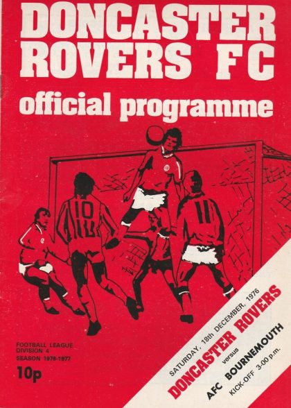 Doncaster Rovers v AFC Bournemouth 18-Dec-1976