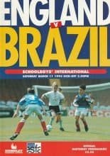 England Schoolboys v Brazil Schoolboys 11-Mar-1995
