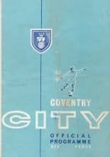 Coventry City v Brentford 15-Feb-1964