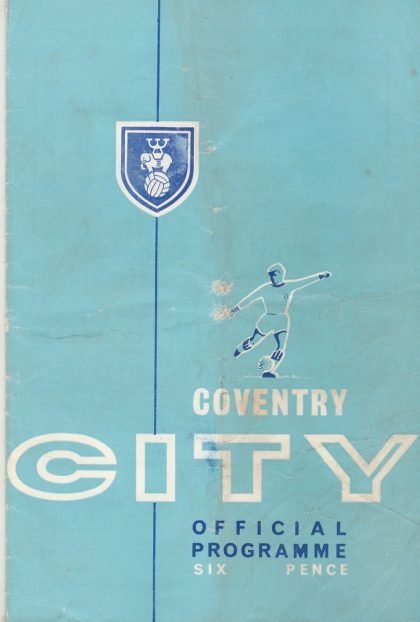 Coventry City v Brentford 15-Feb-1964