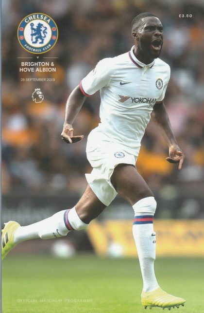 Chelsea v Brighton & Hove Albion  28-Sep-2019