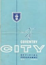 Coventry City v Bristol City   08-Oct-1963