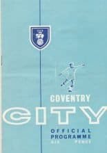 Coventry City v Bristol Rovers   07-Dec-1963