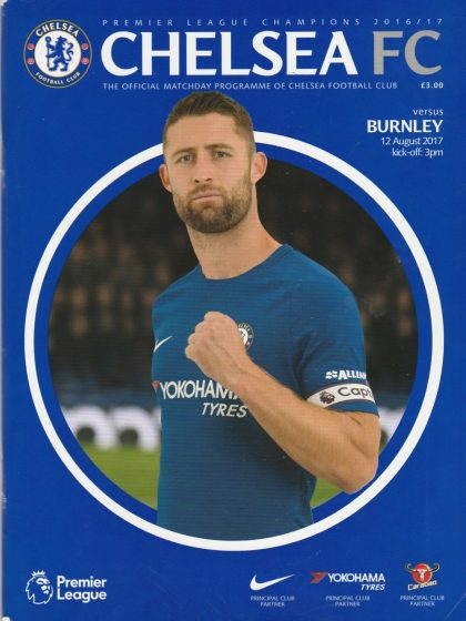 Chelsea v Burnley  12-Aug-2017