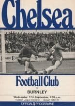 Chelsea v Burnley 17-Sep-1969