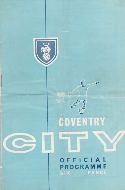 Coventry City v Bury   27-Mar-1965