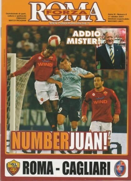 AS Roma v Cagliari  11-Oct-2007