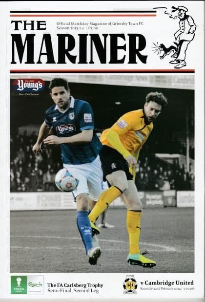 Grimsby Town v Cambridge United  22-Feb-2014