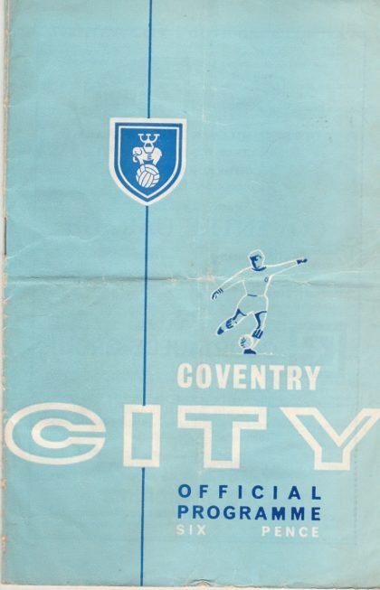 Coventry City v Charlton Athletic   13-Mar-1965