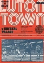 Luton Town v Crystal Palace  23-Feb-1974