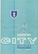 Coventry City v Crewe Alexandra 17-Sep-1963