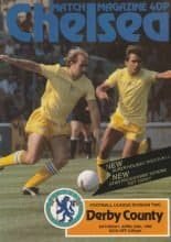 Chelsea v Derby County 24-Apr-1982