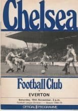 Chelsea v Everton 11-Nov-1969