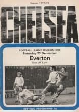Chelsea v Everton  23-Dec-1972