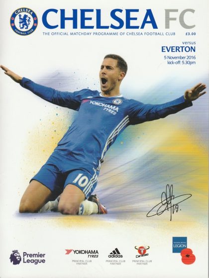 Chelsea v Everton  05-Nov-2016