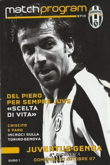 Juventus v Genoa 21-Oct-2007