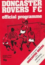 Doncaster Rovers v Hartlepool United 05-Nov-1976