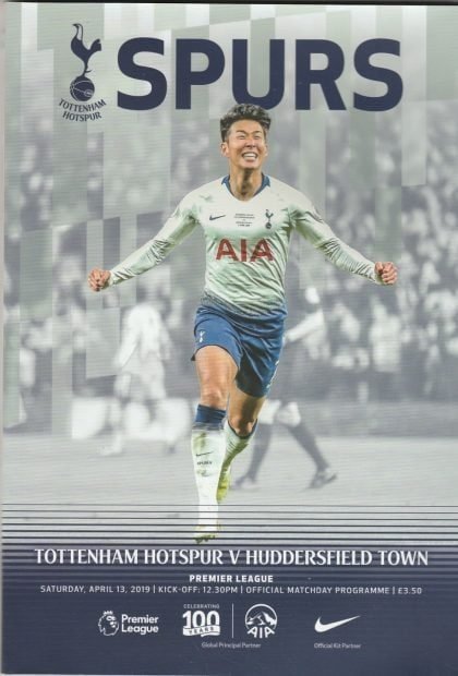 Tottenham Hotspur v Huddersfield Town 13-Apr-2019