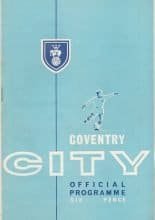 Coventry City v Huddersfield Town  03-Oct-1964