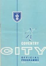 Coventry City v Hull City 01-Feb-1964