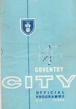 Coventry City v Ipswich Town  23-Sep-1964
