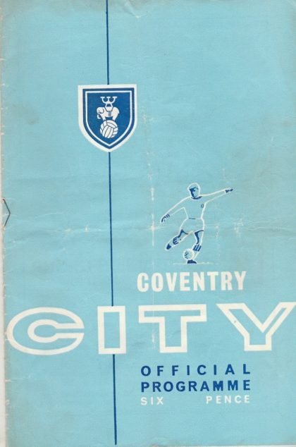 Coventry City v Ipswich Town  23-Sep-1964