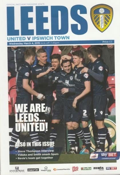 Leeds United v Ipswich Town  04-Mar-2015