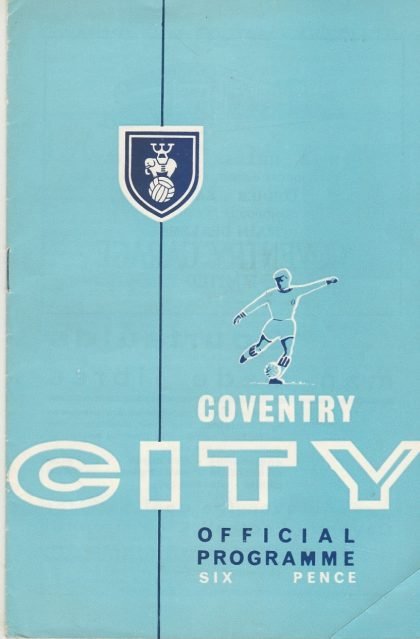 Coventry City v VfR Kaiserslautern  26-Nov-1963