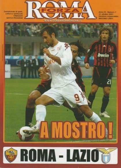 AS Roma v Lazio  31-Oct-2007