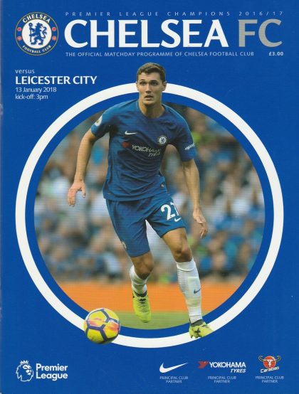 Chelsea v Leicester City 13-Jan-2018