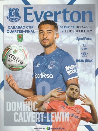 Everton v Leicester City  18-Dec-2019
