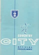 Coventry City v Luton Town  18-Jan-1964