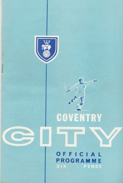 Coventry City v Luton Town  18-Jan-1964