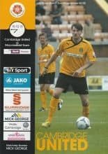 Cambridge United v Macclesfield Town  10-Dec-2013